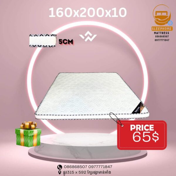 Mattress Size 160*200*10 cm